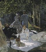 Claude Monet Le dejeuner sur l'herbe Spain oil painting artist